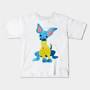 Blue Wawa Kids T-Shirt